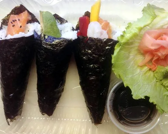 Cornets temaki garnis du Phoenix Oriental